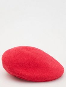 Klasyczny beret z wełną Reserved czerwony 912BC-33X