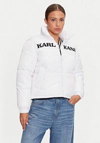 Kurtka puchowa Karl Kani biała damska Zimowa