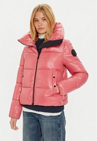 Kurtka puchowa Save The Duck różowa damska Zimowa