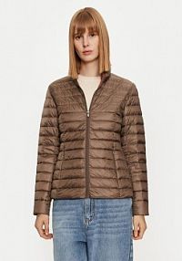 Kurtka puchowa Jott beżowa damska 