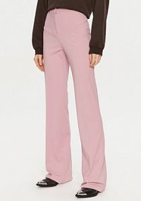 Spodnie eleganckie PINKO różowe damskie Materiałowe