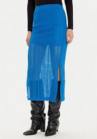 Spódnica Noisy May niebieska Midi