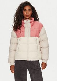 Kurtka puchowa Columbia wielokolorowa damska Zimowa