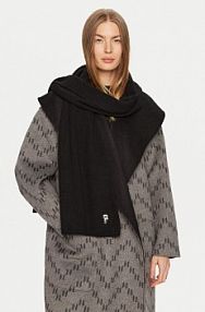 Szalik KARL LAGERFELD czarny damski 