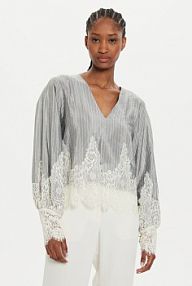 Bluzka Karen by Simonsen szara damska 