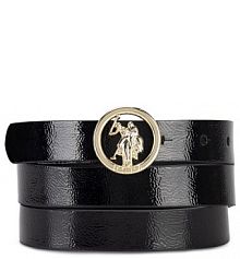 Pasek U.S. Polo Assn. czarny damski 