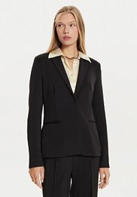 Żakiet Calvin Klein czarny Marynarka