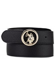 Pasek U.S. Polo Assn. czarny damski 