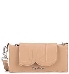 Torebka listonoszka Juicy Couture beżowa 