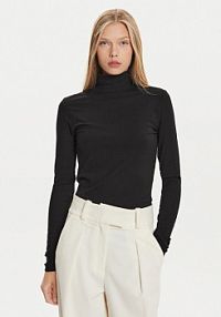 Golf Calvin Klein czarny damski 