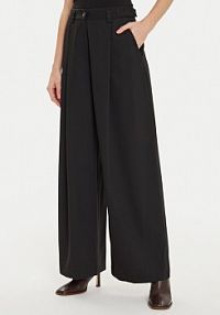 Spodnie eleganckie Imperial czarne damskie Palazzo