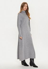 Sukienka dzianinowa MAX&Co. szara 