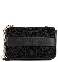 Torebka listonoszka U.S. Polo Assn. czarna 
