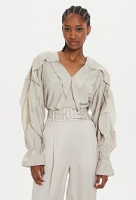 Bluzka Karen by Simonsen beżowa damska 