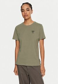 T-shirt Aeronautica Militare zielony damski 