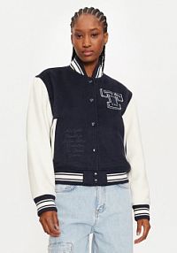 Bomberka Tommy Jeans granatowa Kurtka bomber