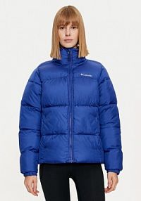 Kurtka puchowa Columbia niebieska damska Zimowa