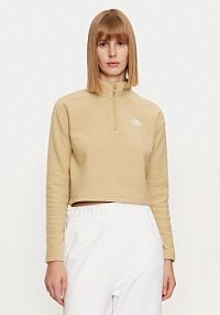 Bluza z polaru The North Face beżowa damska Polar