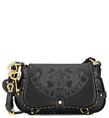 Torebka listonoszka Juicy Couture czarna 
