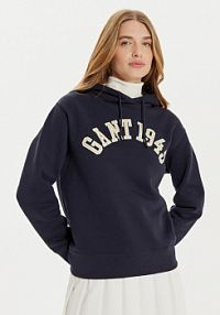 Bluza przez głowę Gant granatowa 