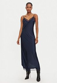 Sukienka wieczorowa Rinascimento granatowa Koktajlowa