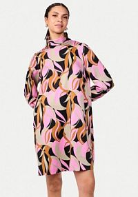 Sukienka codzienna YAS szara 