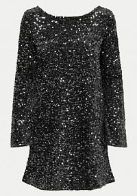 Sukienka koktajlowa JDY czarna 