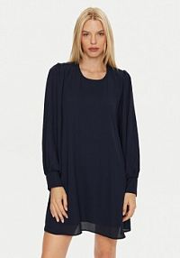 Sukienka koktajlowa Rinascimento granatowa 