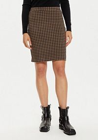 Spódnica ołówkowa Fransa brązowa 