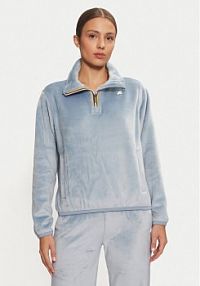 Bluza z polaru K-Way niebieska damska Polar Viv K5131NW  Regular Fit