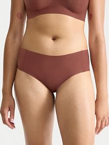 Bokserki Sloggi brązowe damskie 