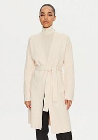 Kardigan Calvin Klein beżowy 