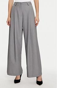 Spodnie eleganckie Imperial szare damskie Palazzo