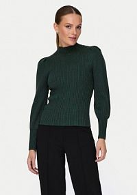 Sweter ONLY zielony damski Katia 15232494  Regular Fit