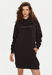 Sukienka dzianinowa Calvin Klein Jeans czarna 
