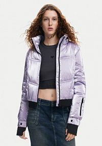 Bomberka Desigual fioletowa Kurtka bomber