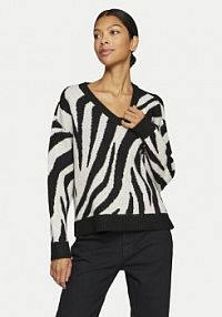 Sweter Vila czarny damski 