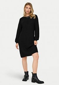 Sukienka dzianinowa ONLY czarna 