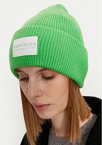 Czapka zimowa ONLY zielona damska 