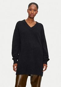 Sukienka dzianinowa Calvin Klein Jeans czarna 