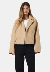 Kurtka przejściowa Noisy May beżowa damska 