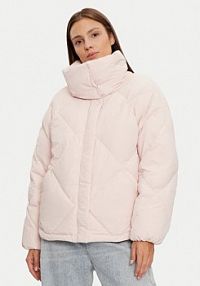 Kurtka puchowa United Colors Of Benetton różowa damska 