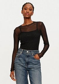 Bluzka JDY czarna damska 