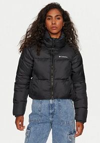Kurtka puchowa Columbia czarna damska Zimowa