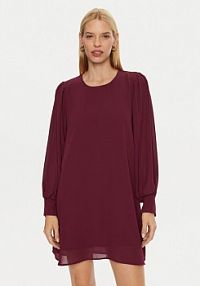 Sukienka koktajlowa Rinascimento fioletowa 