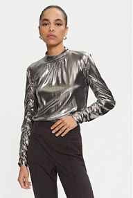 Bluzka Karen by Simonsen srebrna damska 