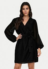 Sukienka koktajlowa JDY czarna 