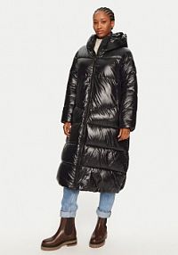 Kurtka puchowa Save The Duck czarna damska Płaszcz zimowy