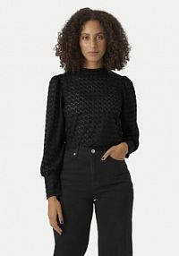 Bluzka Vero Moda czarna damska 