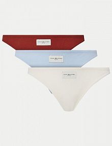 Figi Tommy Hilfiger wielokolorowe Komplet 3 par fig klasycznych